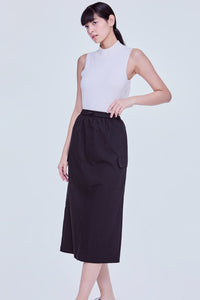 Cargo Straight Skirt