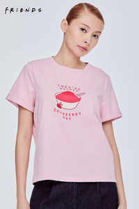 Cranberry Graphic Logo Tee