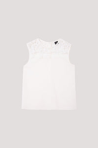 Sleeveless Lace Top