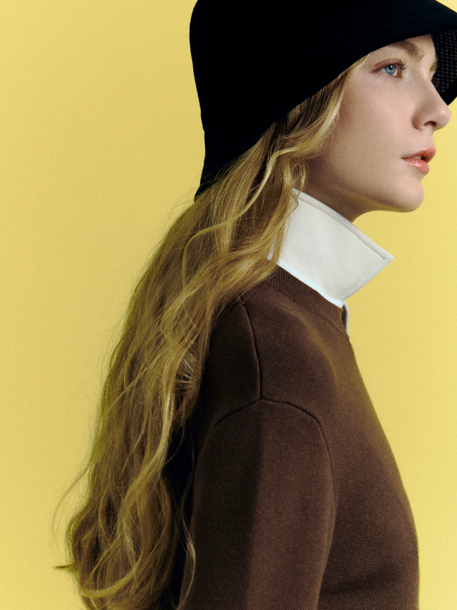 Contrast Trim Sweater