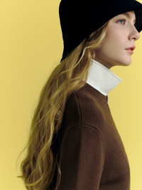 Contrast Trim Sweater