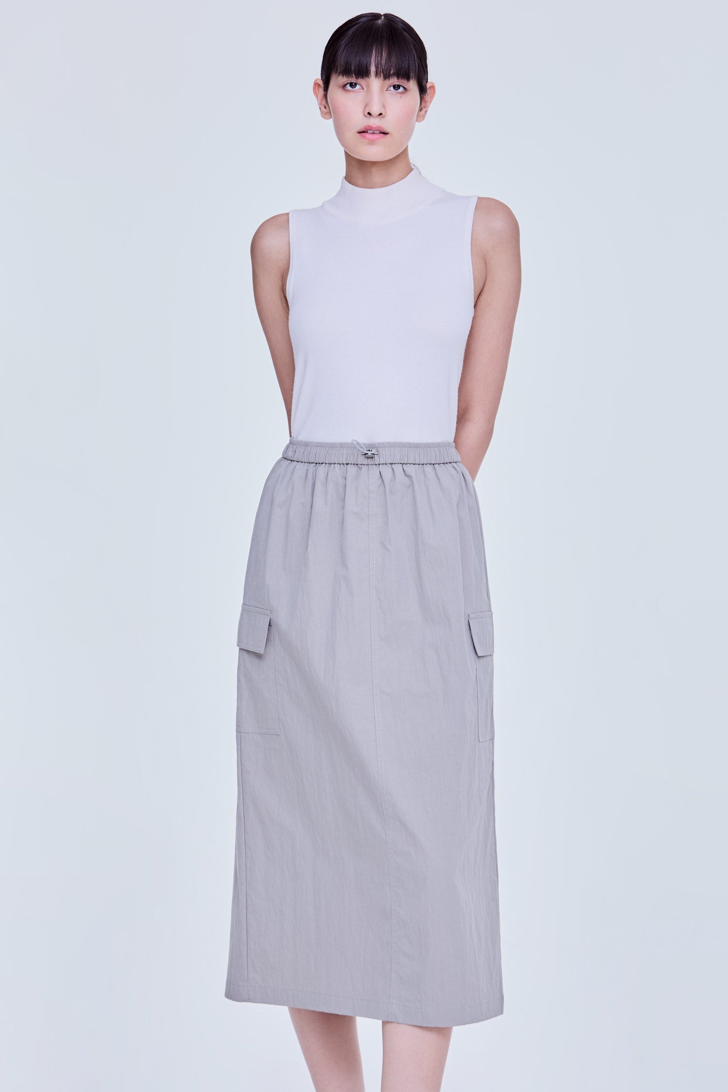 Cargo Straight Skirt