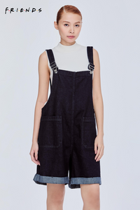 Short Denim Overall Dungaree