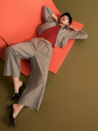 Wide Drawstring Pants