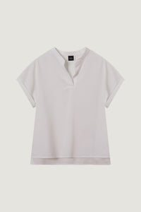 V-Placketed Blouse
