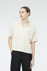 Boxy Collared Blouse