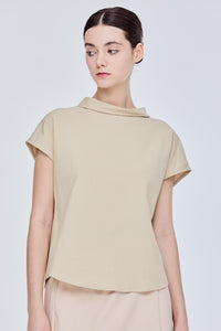 Basic Mock Neck Magyar Top