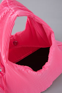 Pleated Hobo Bag