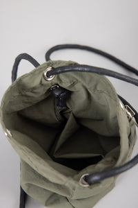 Corded Drawstring Mini Bag