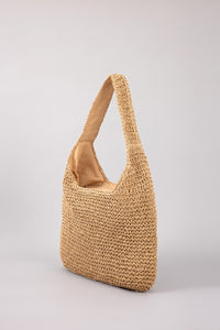 Simple All-Match Straw Bag