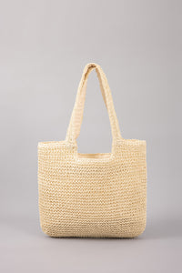 Rectangular Simple Straw Bag