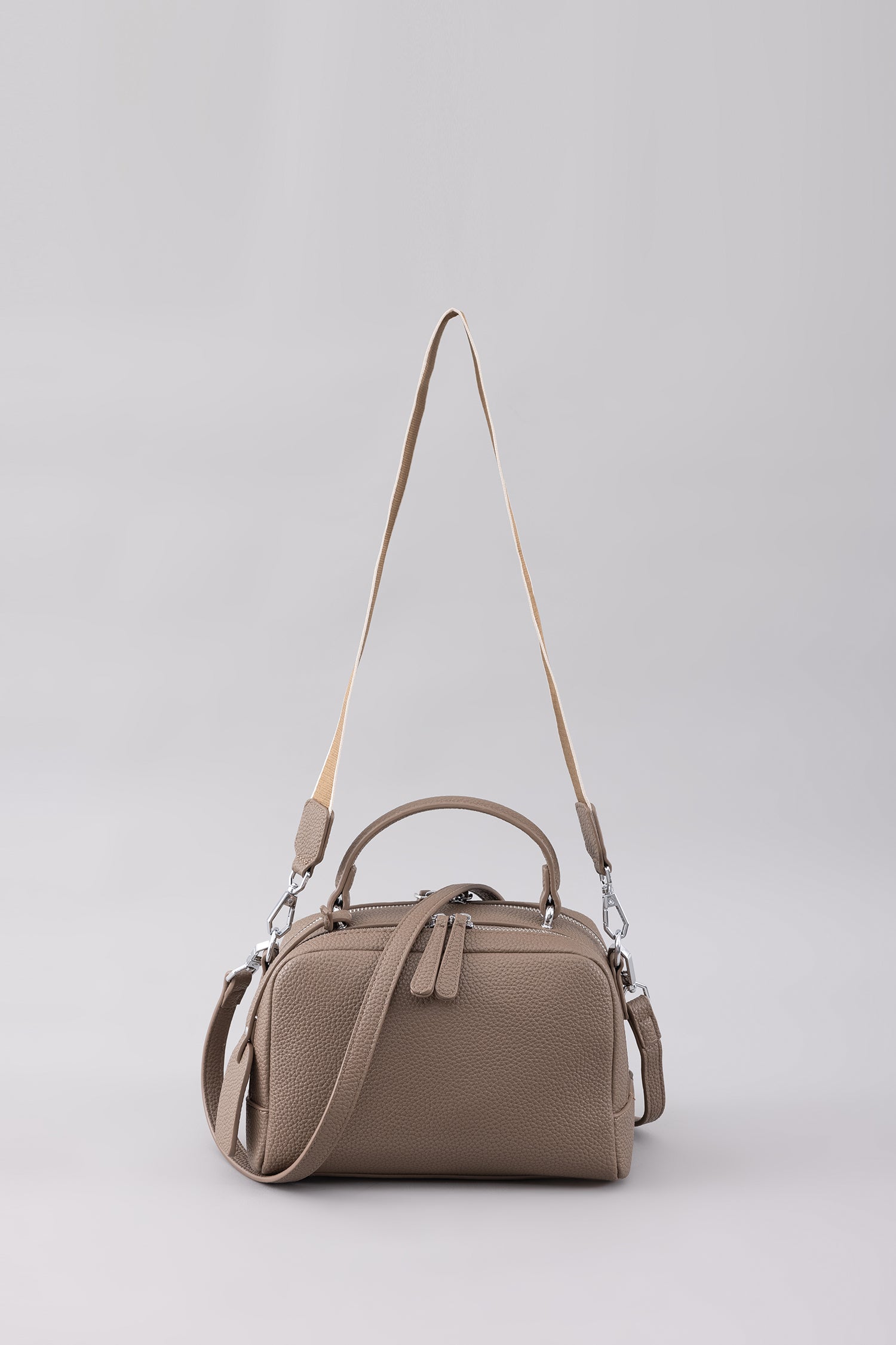 Casual Double Leather Bag