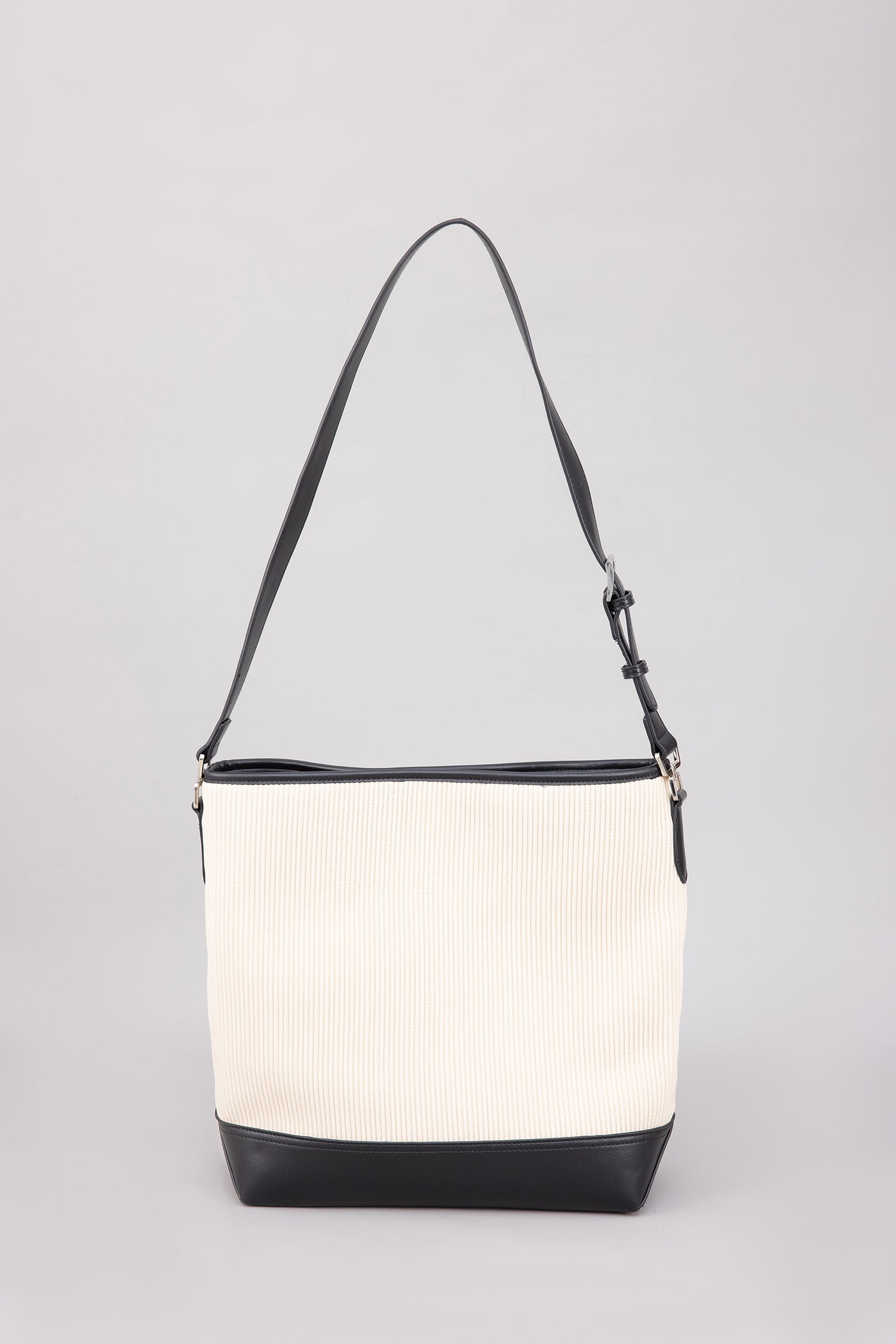 Pleated Bucket Bag