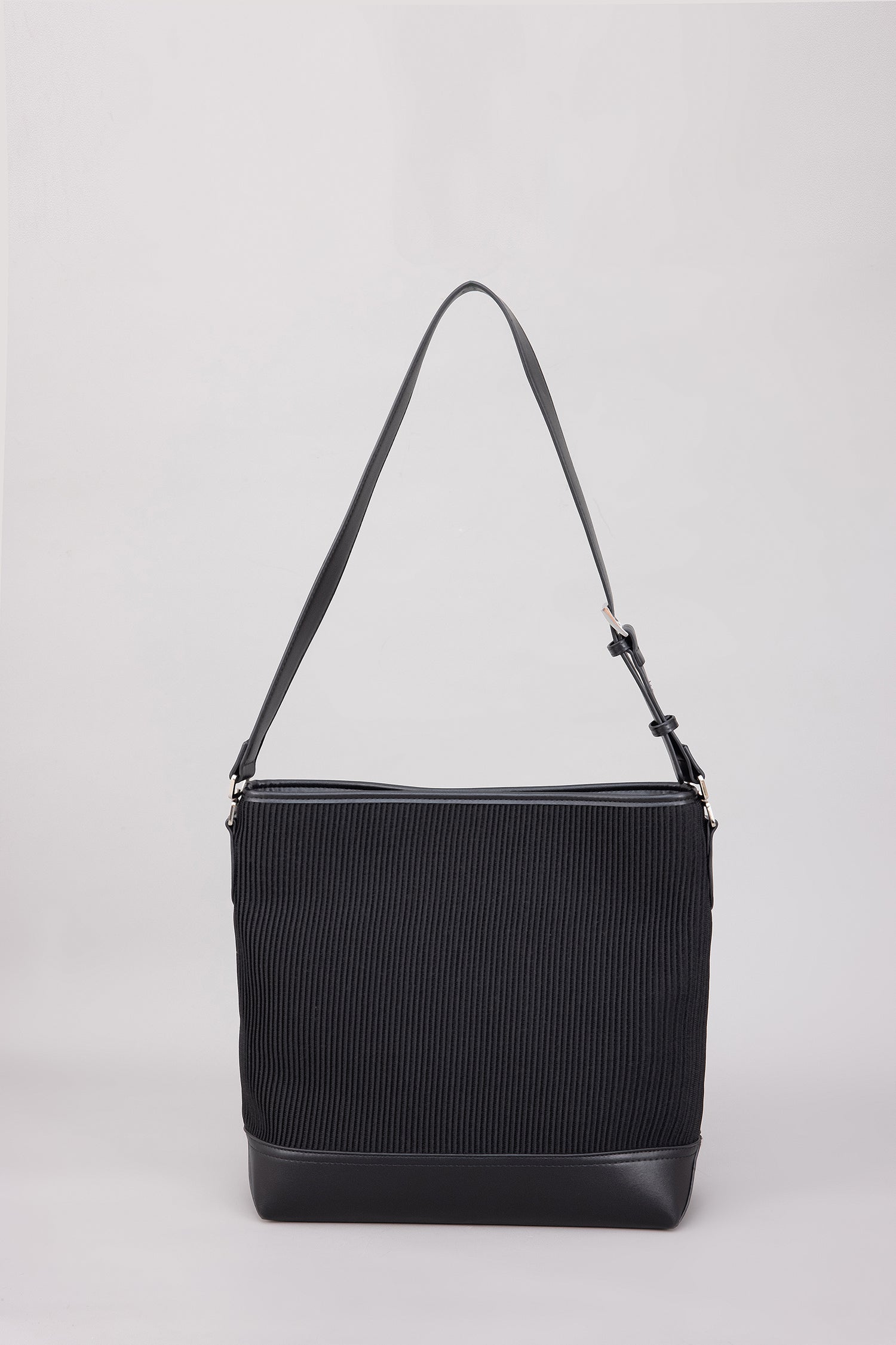 Pleated Bucket Bag