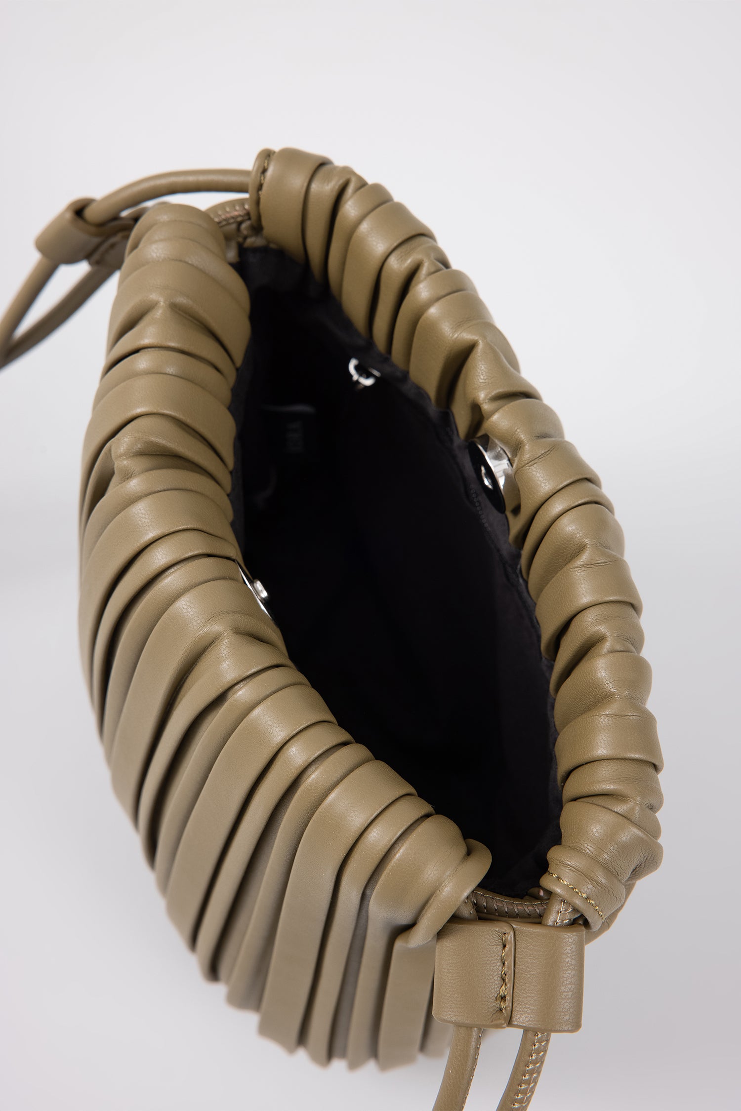 Pleated Sling Mini Pouch