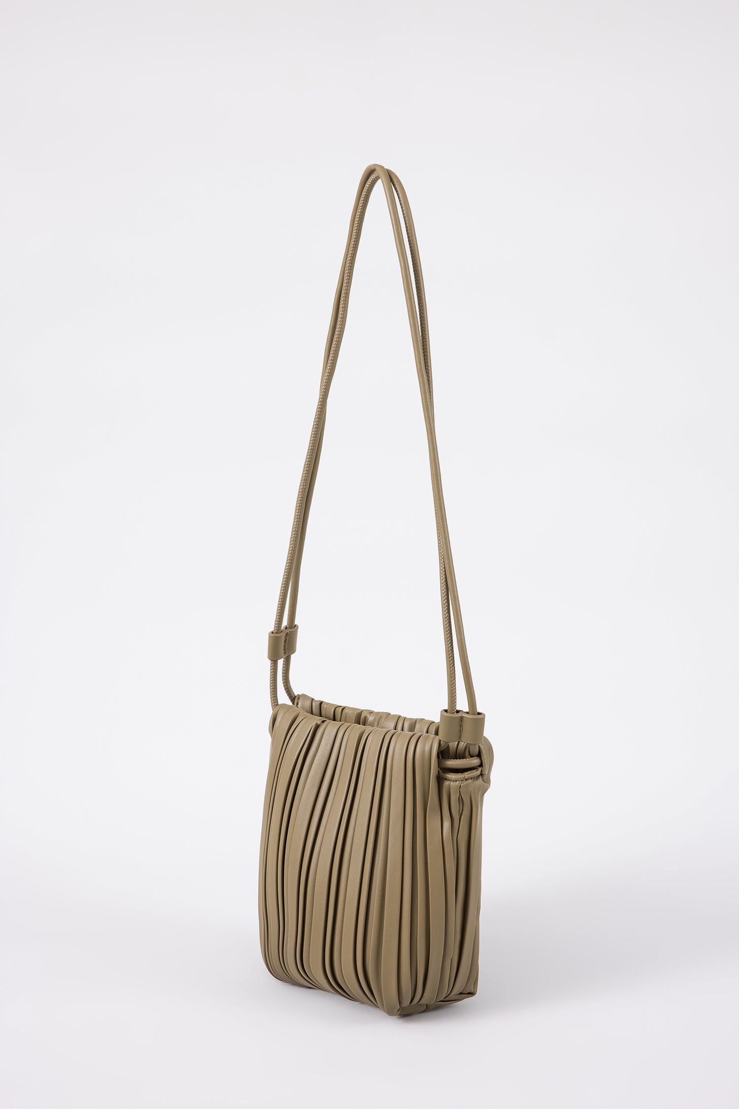 Pleated Sling Mini Pouch