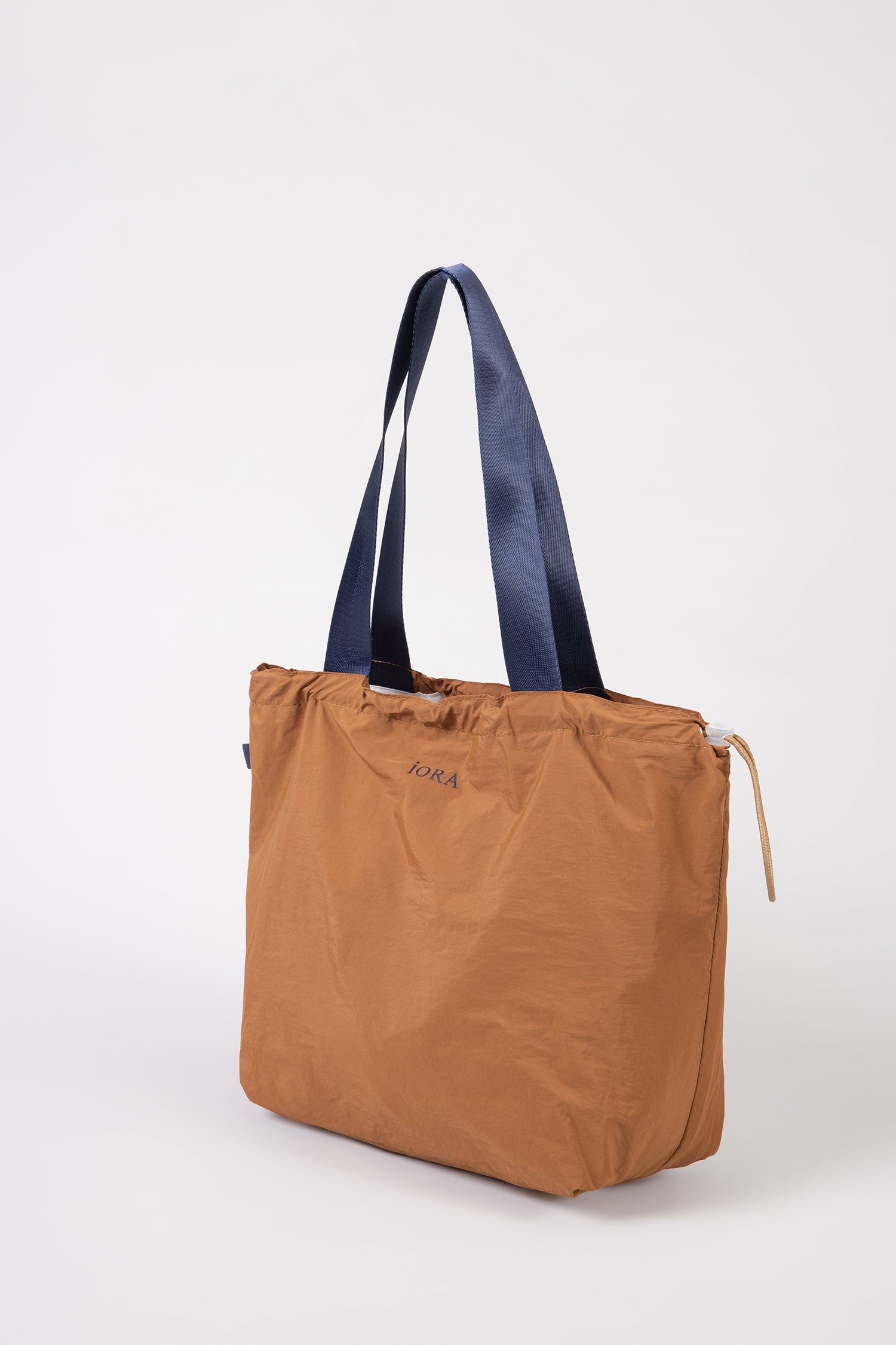 Contrast Drawstring Totebag