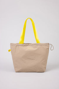Contrast Drawstring Totebag