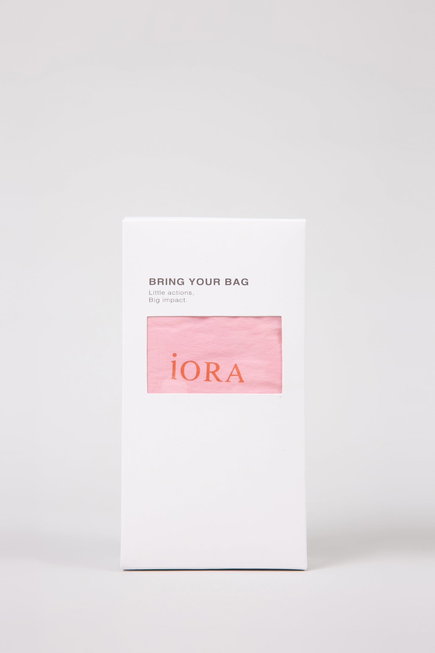 Contrast Drawstring Totebag