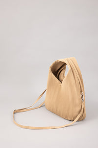 Pleated Hobo Bag