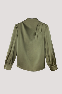 Drapey High Neck Top