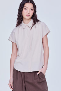 Pleated Magyar Blouse
