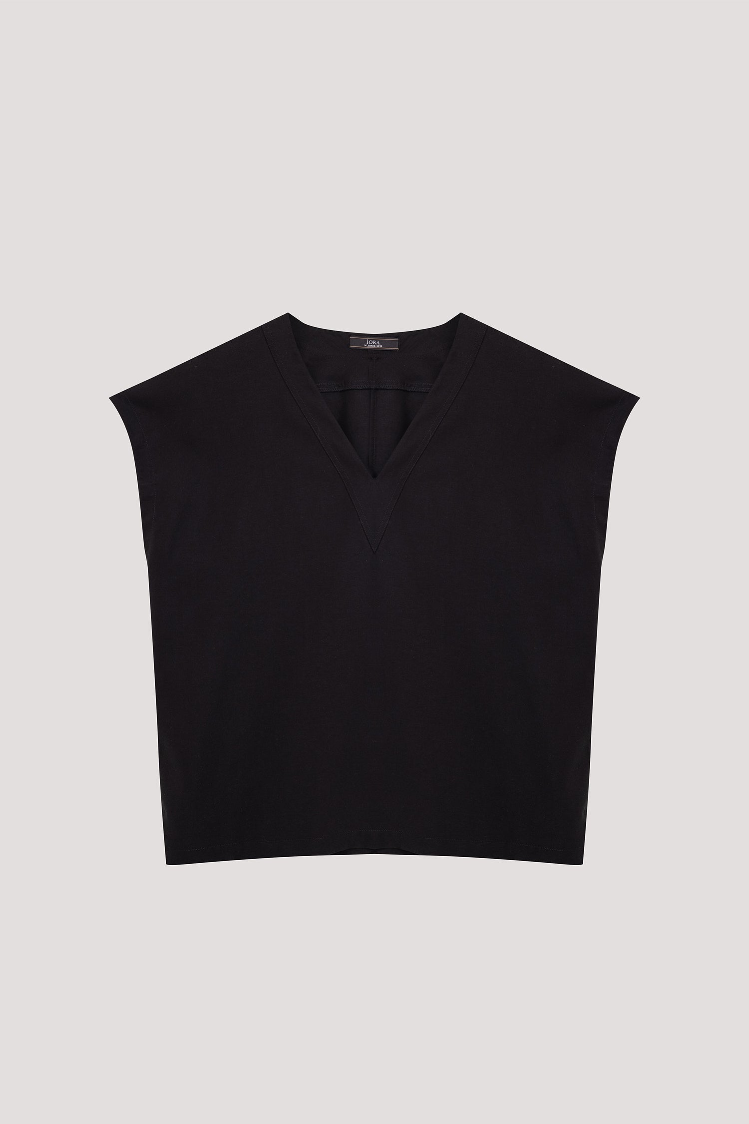Relaxed V-Neck Top