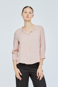 Wing Collared Blouse