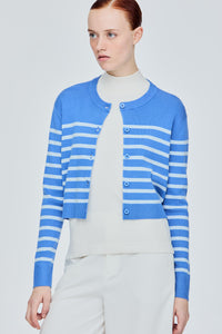 Basic Stripe Cardigan