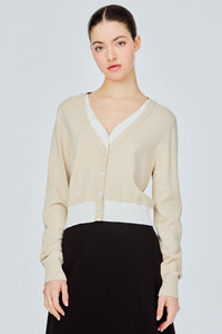 Colour Block Cardigan