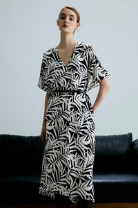 Relaxed Printed Dress