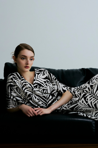 Relaxed Printed Dress