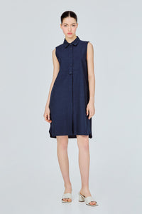 Buttondown Boxy Dress