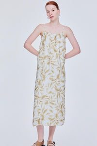 Flowy Foliage Sundress
