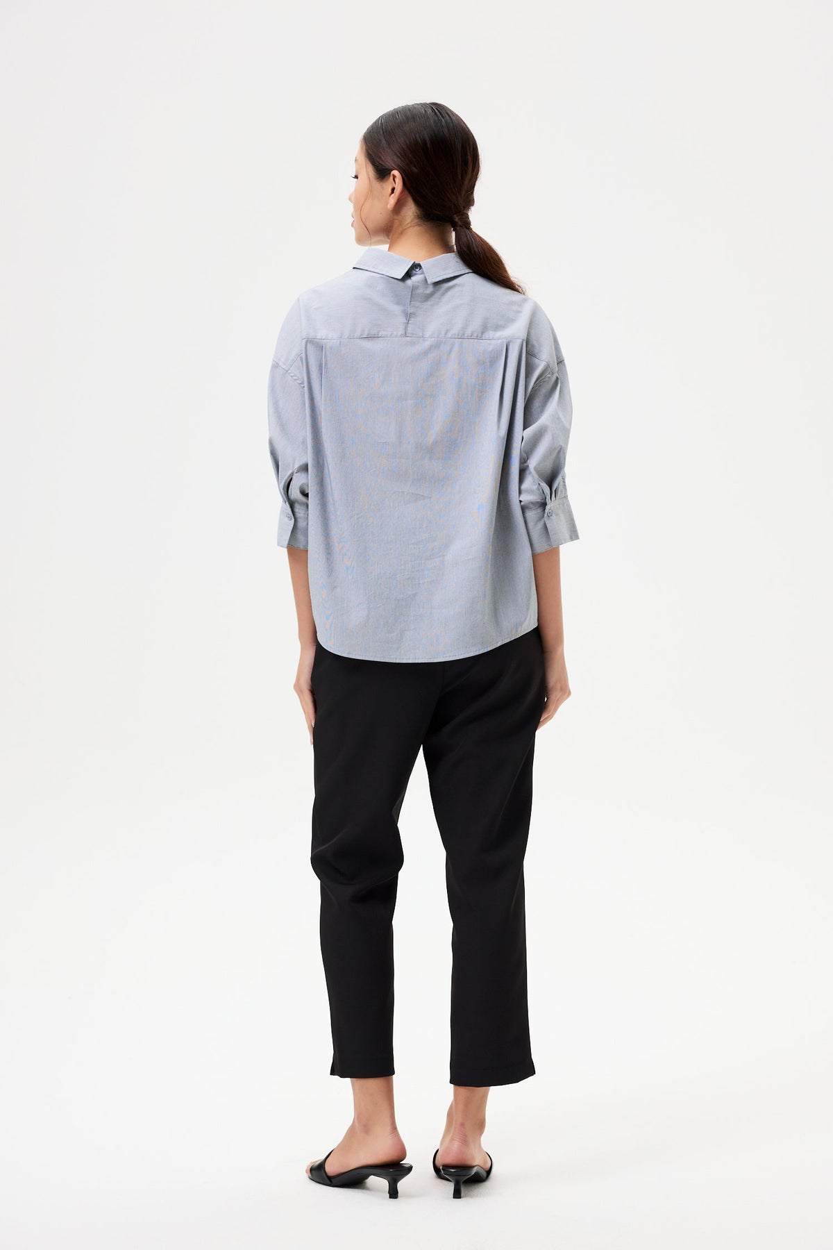 Stripes Relaxed Dolman Shirt