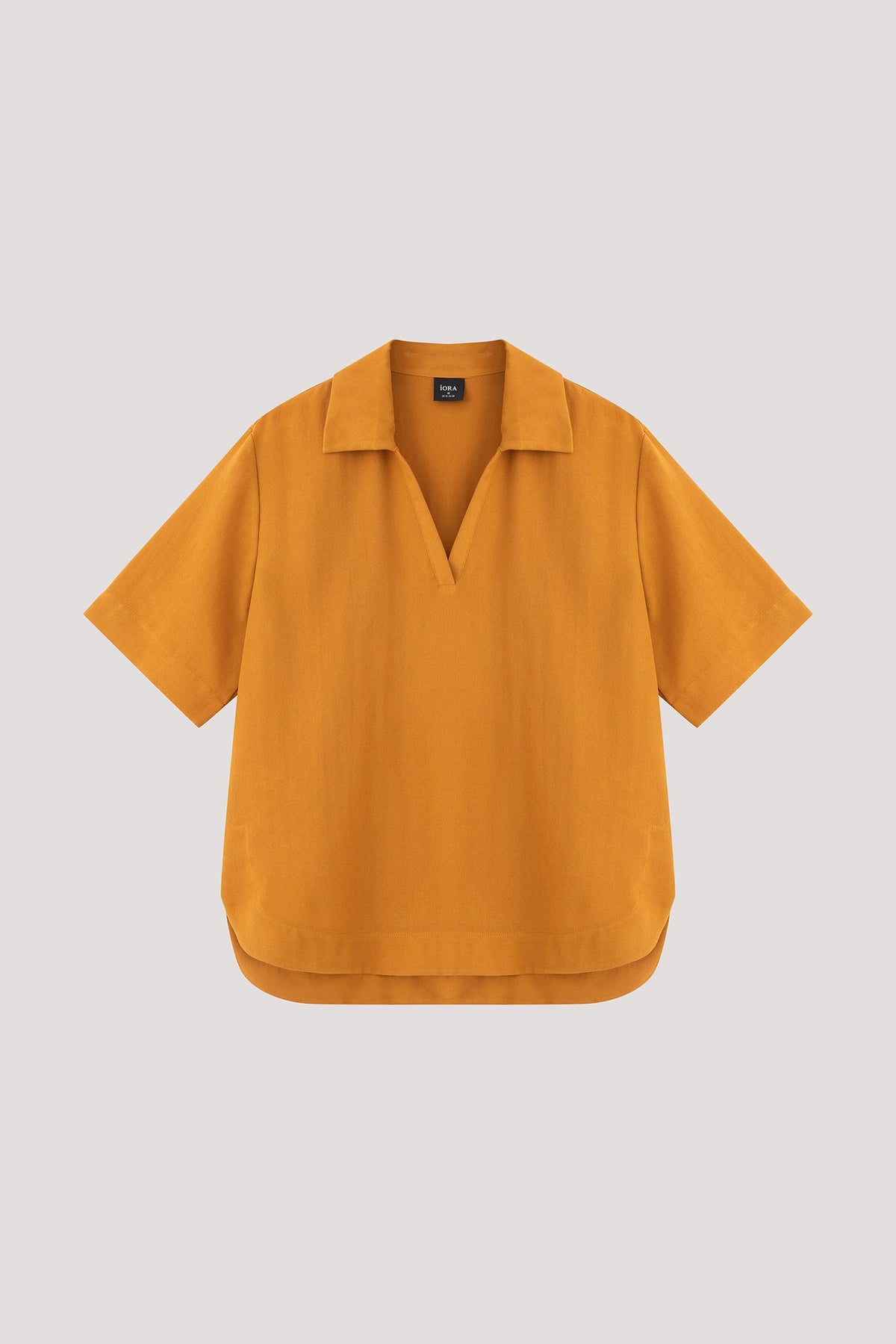 Relaxed Open Collared Shirt