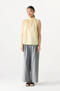 High Neck Sleeveless Top
