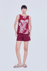 Embellished Floral Top