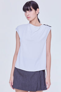 Asymmetrical Sleeve Blouse