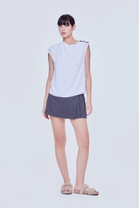 Asymmetrical Sleeve Blouse