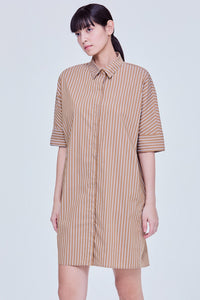 Stripes Shirt Dress