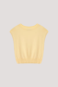 Ribbed Trim Knit Top