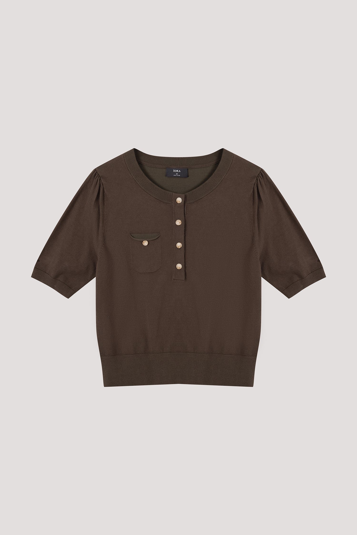 Short Sleeve Knit Top