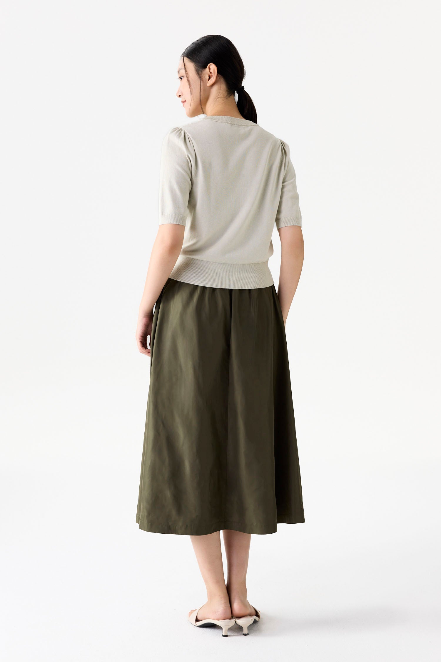 Short Sleeve Knit Top
