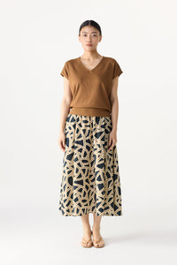 V-Neck Magyar Knit Top