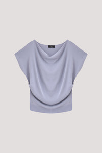 Cowl Neck Magyar Knit Top