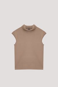 Turtle-Neck Magyar Knit Top