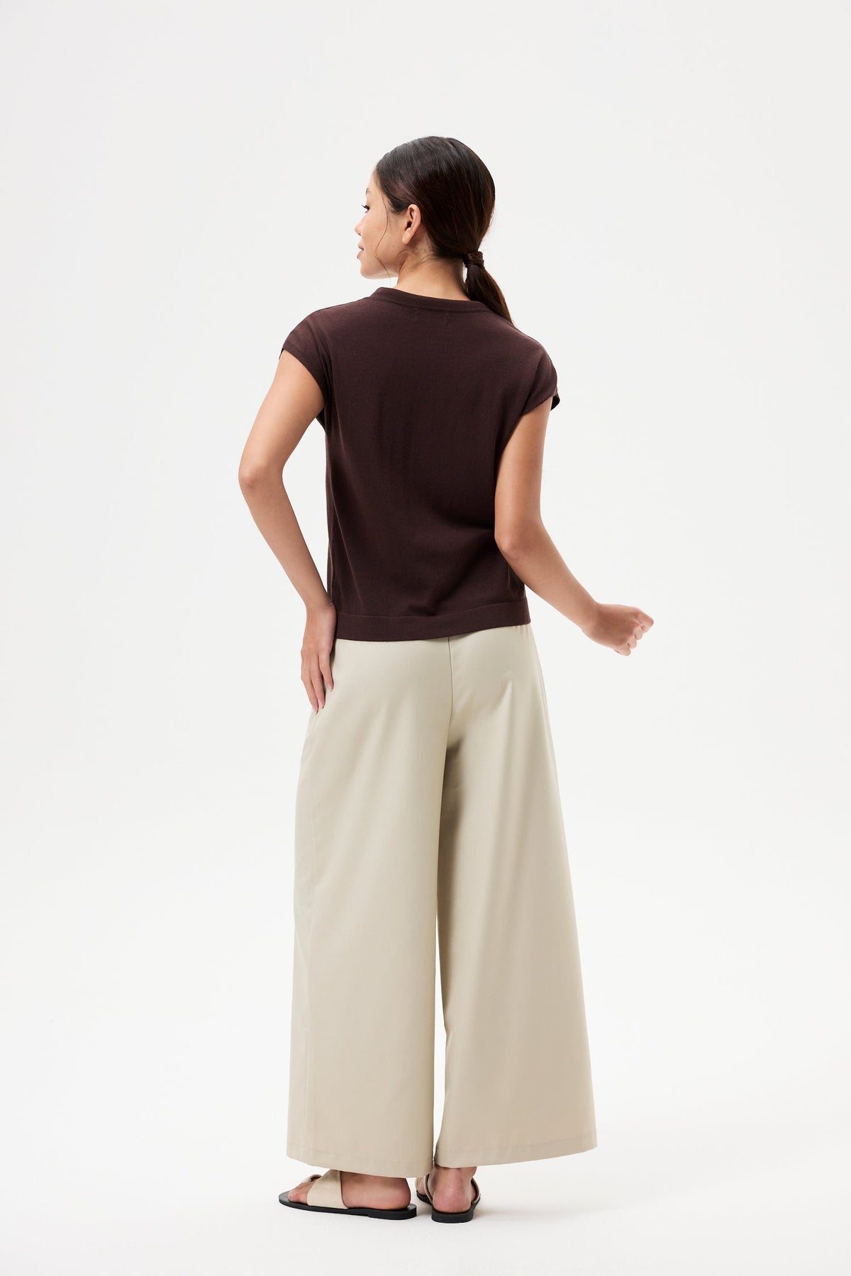 Scarved Magyar Knit Top