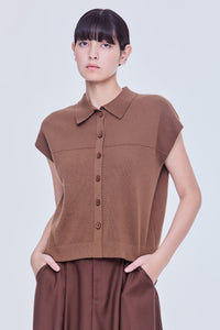 Magyar Ribbed Knit Top