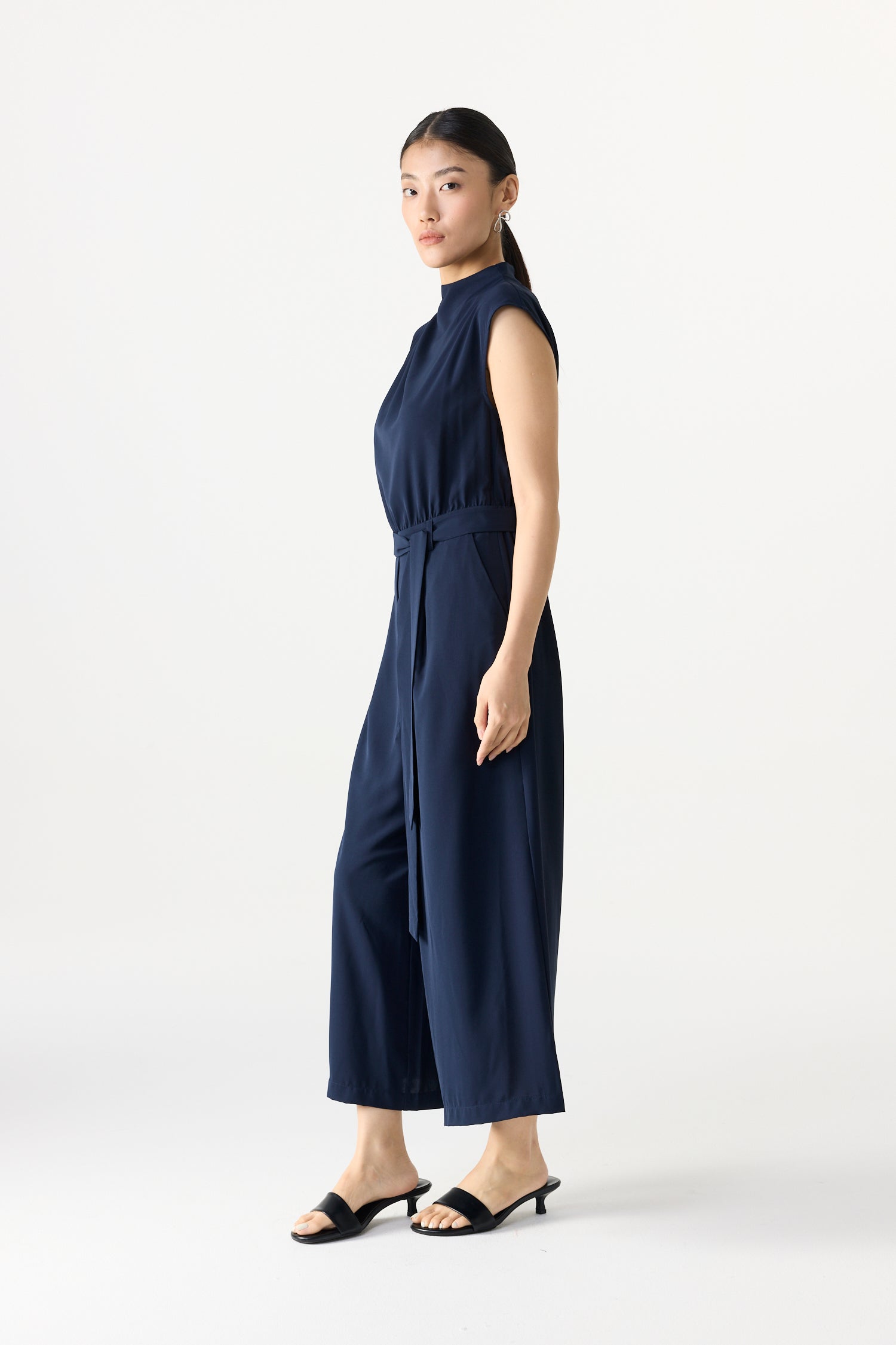 Funnel Neck Jumpsuit